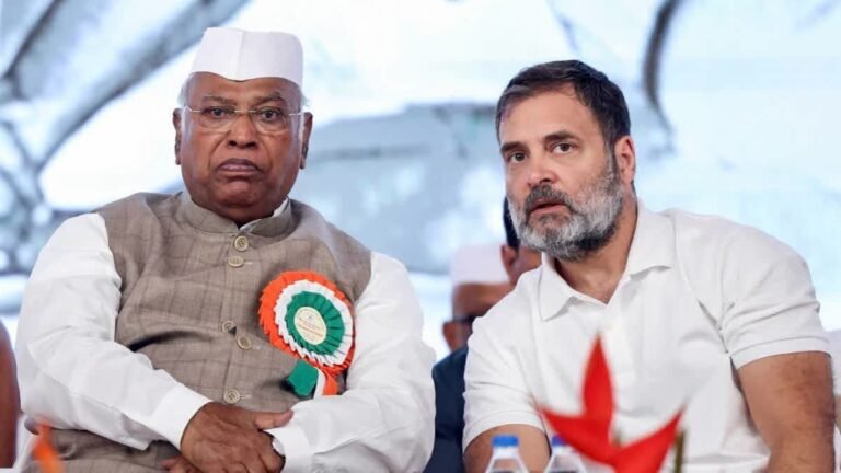 Rahul Gandhi and Kharge
