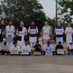 Rajasthan University student leaders raised