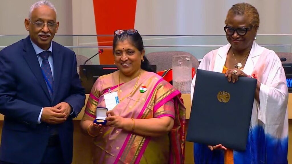 Varsha Deshpande awarded