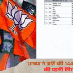 BJP Candidate List